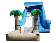 inflatable water sliding